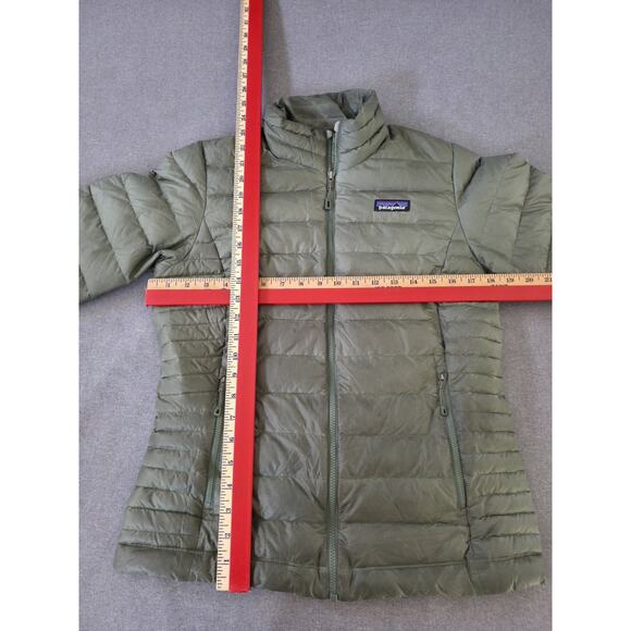 Patagonia Women's Down Sweater Jacket Camp Green Medium Small - Picture 3 of 6